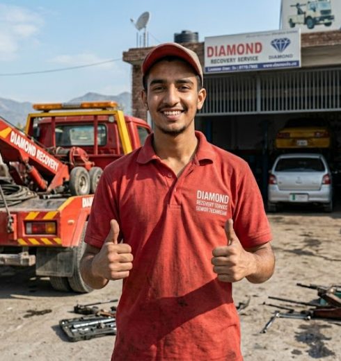 team member 3 diamond recovery service